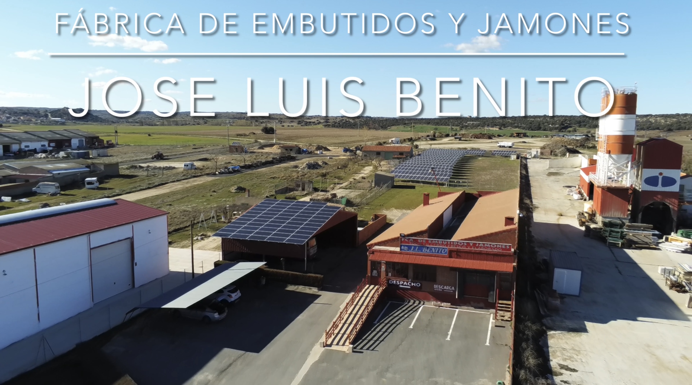 Instalación de autoconsumo en fábrica de embutidos y jamones, La Colilla, Ávila